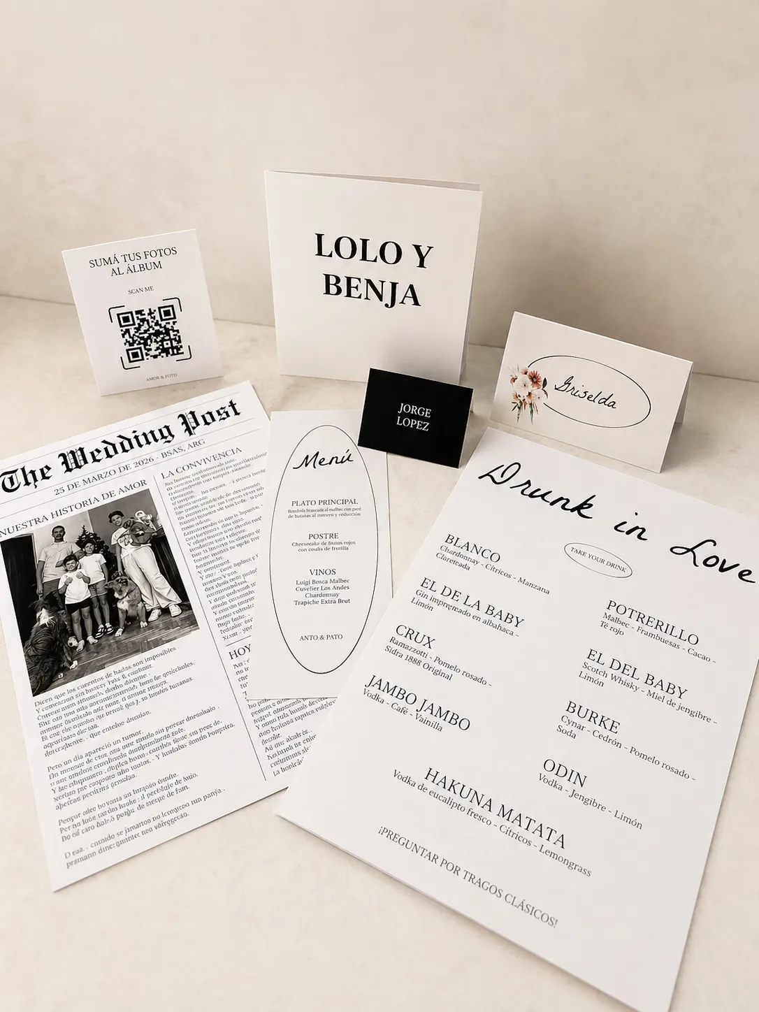 Detalle de diseño integral para evento social — casamientos, fiestas XV y bar/bat mitzvá por puntofijo